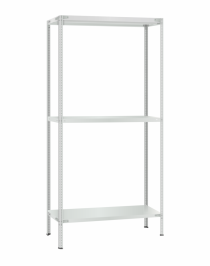 Стеллаж металлический Титан МС-500 2300х1000х600 3 полки Стеллаж металлический Титан МС-500 2300х1000х600 3 полки