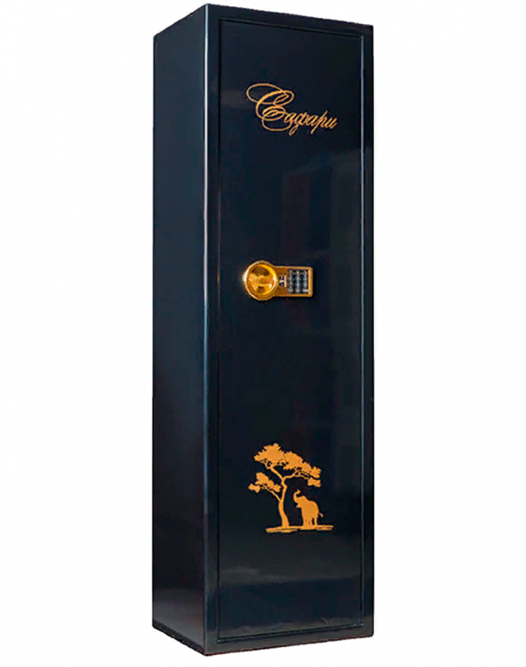 Оружейный сейф Сафари EL GOLD (черный) купить в Мурманске Оружейный сейф Сафари EL GOLD (черный) купить в Мурманске