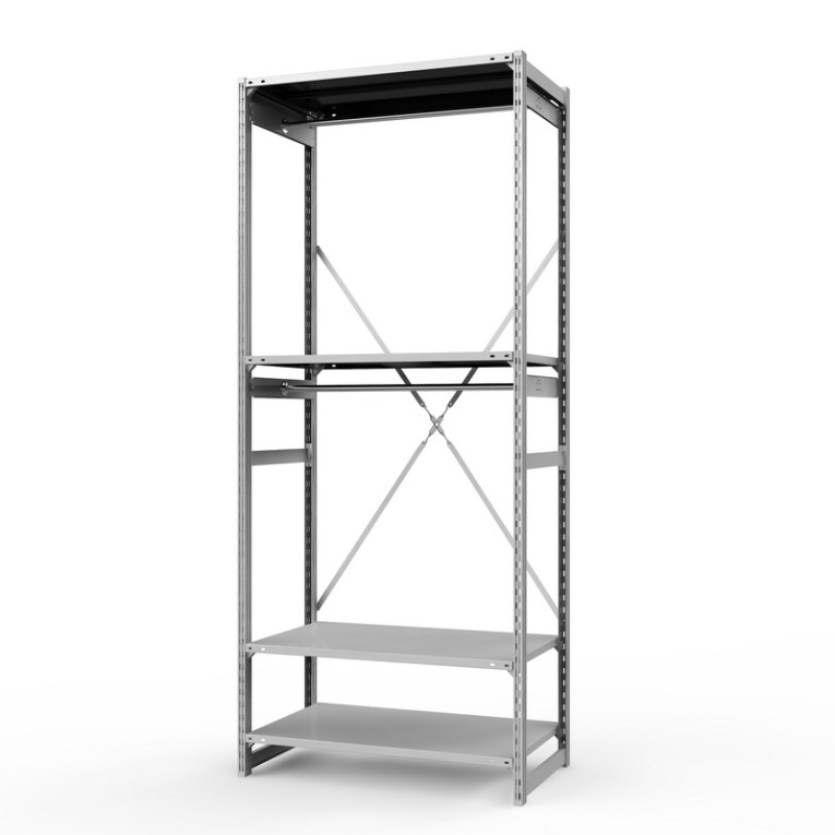 Стеллаж металлический ТСУ Универсал, 2500х1060х600 мм.Штанги: 2шт. Полки: металл усил. 4 шт. купить в Мурманске Стеллаж металлический ТСУ Универсал, 2500х1060х600 мм.Штанги: 2шт. Полки: металл усил. 4 шт. купить в Мурманске