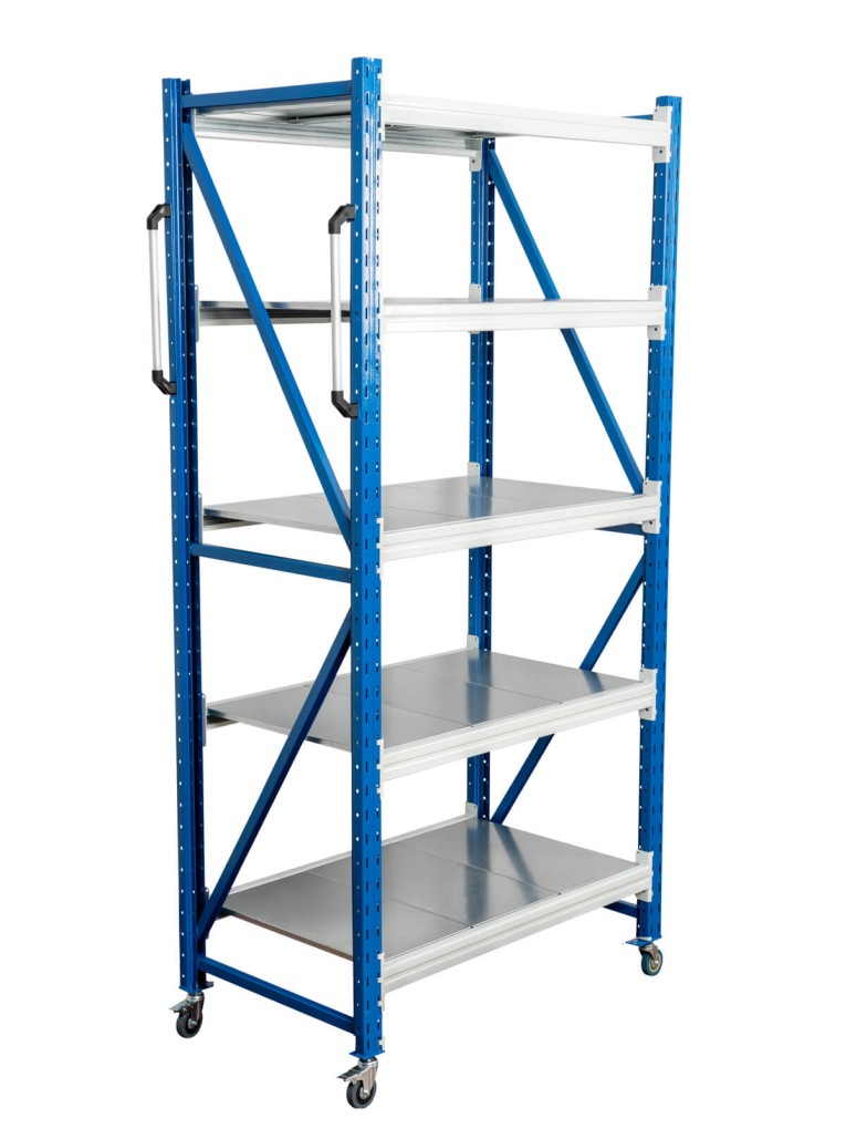 Стеллаж мобильный БиКом СТ-4 300x120x60 5 полок купить в Мурманске Стеллаж мобильный БиКом СТ-4 300x120x60 5 полок купить в Мурманске