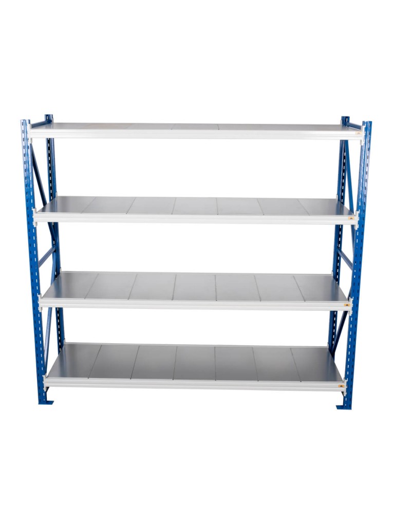 Стеллаж стационарный БиКом СТ-4 250x150x90 4 полки купить в Мурманске Стеллаж стационарный БиКом СТ-4 250x150x90 4 полки купить в Мурманске